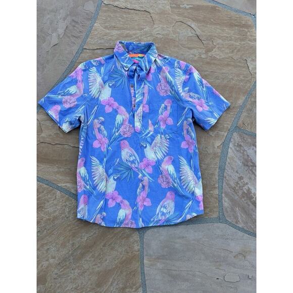 Chubbies Other - Chubbies Stay Fly Popover Sport Hawaiian Shirt Men's Size Medium CR